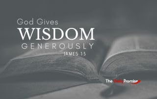 God Gives Wisdom Generously