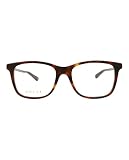 Gucci Square/Rectangle Optical Frames Havana Havana Transparent Luxury Eyewear Made In Italy Acetate
