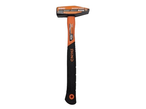 Martillo mecánico con cabeza de 1000G y mango de fibra de vidrio. Ideal para trabajaos que requieren golpes potentes pero precisos. Herramientas taller mecánico. Martillo de mano. Hammer. Martillos.
