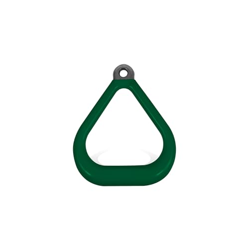 American Swing Green Trapeze Triangle Coated Aluminium Commercial or Residential