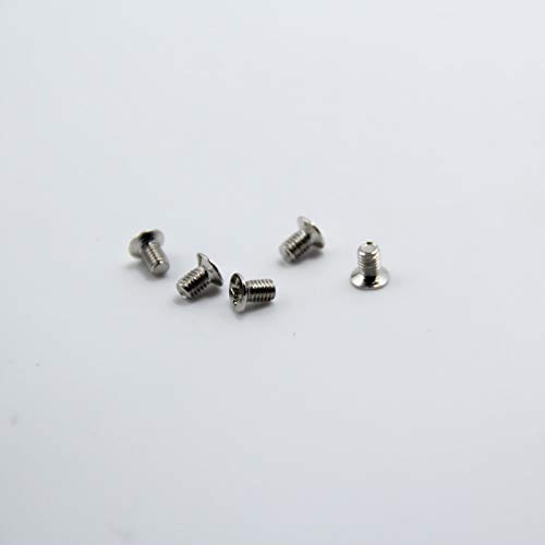 Bfenown Computer PC Case 2.5-inch HDD M3x5mm Flat Phillips Head Hard Drive Screw 100pcs (2.5' M3x5mm Flat Phillips)