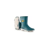 DUNLOP Mini Kids Wellington Boots - 100% Waterproof, Children's Rain Boots; Girls and Boys - Blue - Size 30