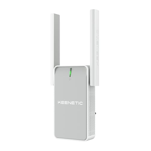 Keenetic Buddy 6 Amplificador de Cobertura Wi Fi 6 con Malla AX3000 con Puerto Gigabit Ethernet