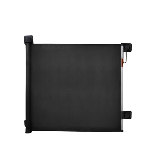 Dazzixベビーゲート ロールゲート ロール式 巻き取り 安全ゲート ペットゲート 取付簡単 穴あけ不要 赤ちゃんゲート安全 子供ゲート ロールゲートペット 巻き取り式 最大幅180cm室内室外庭 (1.8M,ブラック)