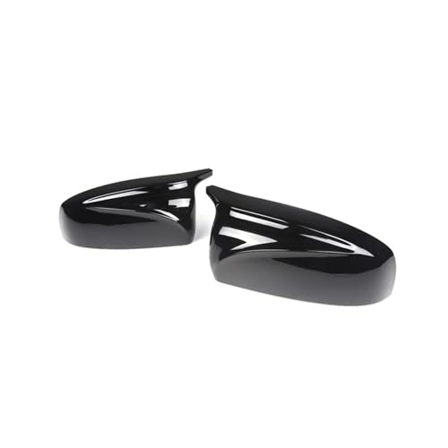 Boîtier de rétroviseur étanche noir brillant style M pour BMW X6 E71
