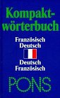 Pons Franzosisch-Deutsch 3811211625 Book Cover