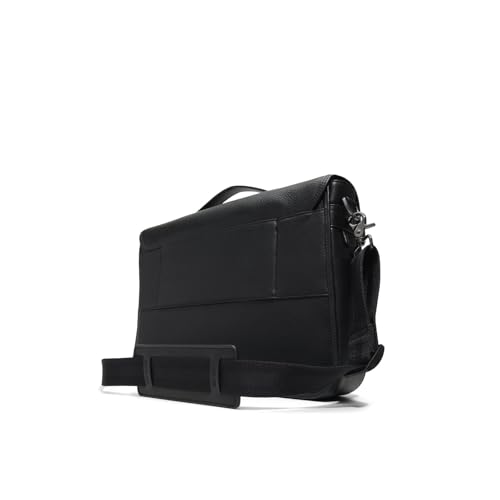 Image of Ted Baker Men's Irvine Pebbled Laptop Messenger Bag