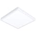 Produktbild EGLO LED Deckenleuchte Fueva 5, L x B 28,5 cm, Aufbauleuchte, Bad-Deckenlampe aus Metall in Weiß und Kunststoff Leuchtfläche in Weiß, Badezimmer Lampe, LED Aufbaulampe neutralweiß, IP44