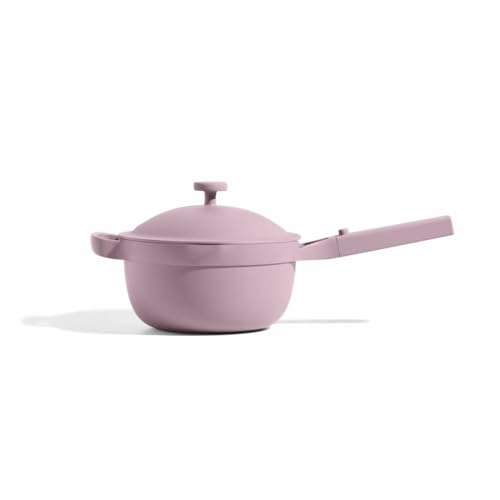 Our-Place-Perfect-Pot-Mini-25Qt-Nonstick-Ceramic-Sauce-Pan-with-Lid-Versatile-Cookware-for-Stovetop-and-Oven-Steam-Bake-Braise-Roast-PTFE-PFOA-Free-Toxin-Free-Easy-to-Clean-Lavender Our Place Perfect Pot Mini 25Qt Nonstick Ceramic Sauce Pan with Lid Versatile Cookware for Stovetop and Oven Steam Bake Braise Roast PTFE PFOA Free Toxin Free Easy to Clean Lavender