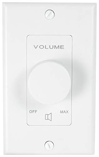 Rockville VOL850 50W x2 Wall Stereo Volume Controller 8 Ohm,