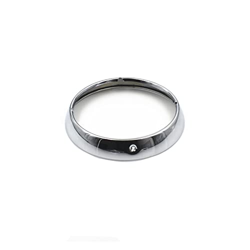 Garniture de phare moto 7'' chrome pour sublimer vos road trips en Touring