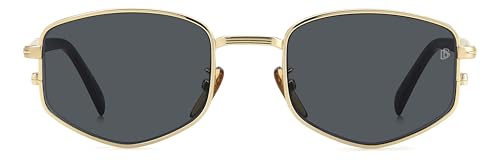 David Beckham DB 1129/S GOLD/DARK GREY 52/21/145 men Sunglasses2