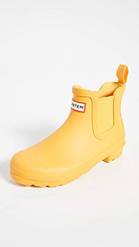 Hunter Original Women's Waterproof Chelsea Boot (Yellow, Us Size 7) #TOP2