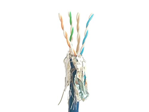 Cable de red Monoprice Cat8 304.8 m azul miniatura 3