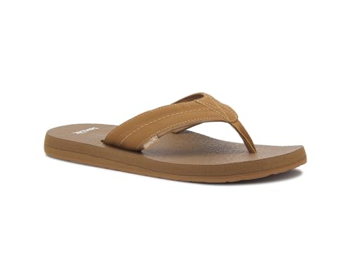 Image of Sanuk Beer Cozy IV Mens Flip Flops - Memory Foam Beach Sandals