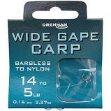 Drennan Wide Gape Carp Barbless Hooks To Nylon 10 to 7lb (18)