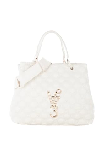 Colore: Bianco V73 Shopping Bag Off White 73BS7HJ02 OFF WHITE TU