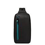 PIQUADRO – Borsa a tracolla in tessuto – Qualità Premium – Colore Nero – Unisex