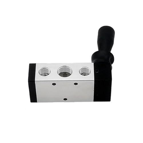 Commande pneumatique manuelle 4H410-15 avec corps usiné et raccords 12mm - 5