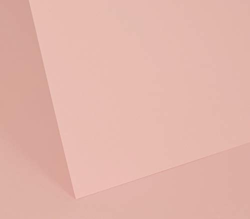 Pastel Pink Plain Card 210gsm - A2 4 Sheets