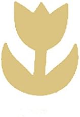 Tulip Cutout Unfinished Wood Spring Nursery Kids Craft Easter Door Hanger MDF Shape Canvas Style 1