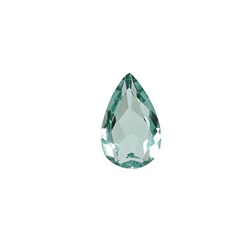 Gemhub Blue Aquamarine 17.40 Carat Pear Shaped Crystal Loose Gemstone For Jewelry Making #TOP23