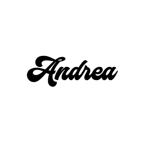 Adesivo Prespaziato Stile Racing Personalizzabile Sticker per Casco, Moto, Camper, Barca, Auto Tuning con Nome scritta
