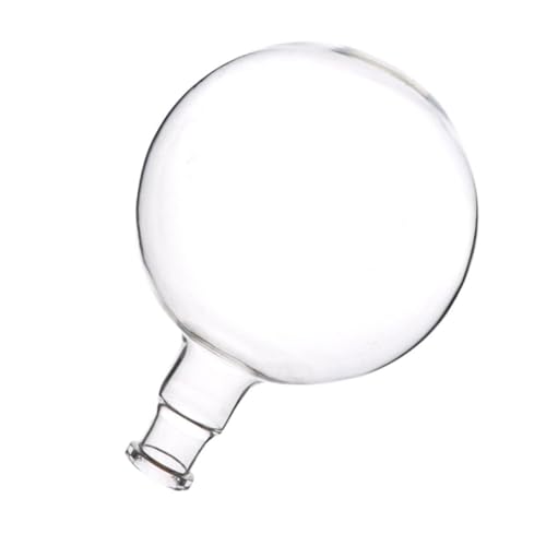 Flacon anti-reflux en verre fond rond col unique CLISPEED résistant vide laboratoire chimie