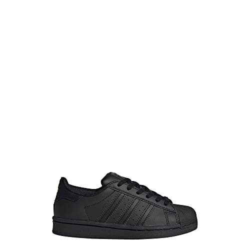 Image of adidas Originals Kids Superstar (Little Kid) Core Black /Core Black /Core Black 11 Little Kid, Core Black /Black, 11 Little Kid
