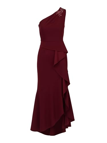 Image of Adrianna Papell Women's Beaded Knit Crepe Gown