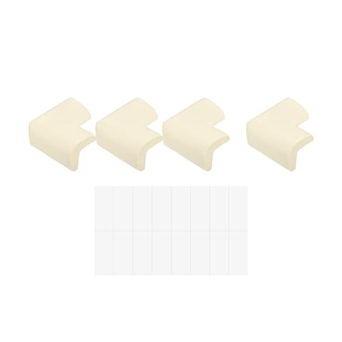 Image of uxcell Corner Guards Edge Protectors, 12Pack Foam Safety Bumper Thicken, 55mm /2.16 inch(L) for Furniture Corner Table Edge Guard, White