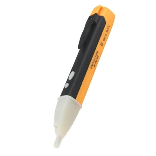 Caneta Detector De Tensão Chave Com Sinal Visual E Sonoro Voltímetro Teste De Voltagem Luz Profissio