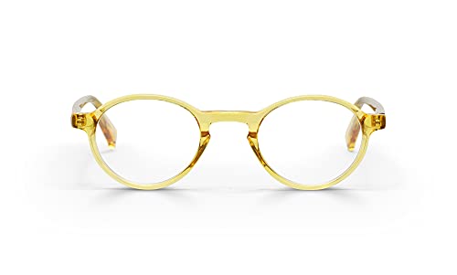 eyebobs Eyewear; Board Stiff - Premium Reading Glasses for Men and Women | Round Eye Frame for Narrow Faces