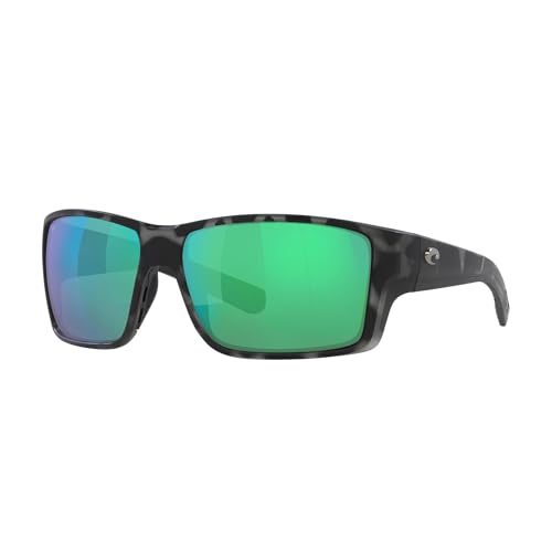 Image of Costa Del Mar Sunglasses for Men-Reefton PRO Mens Polarized Sunglasses 580G | Polarized Fishing Glasses with UV Protection - Costa Sunglasses for Boating, Beach & Driving, 63