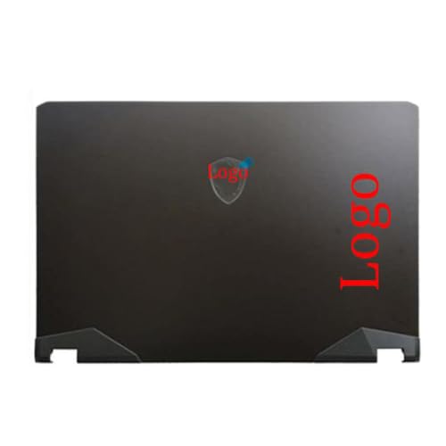 互換 MSI Raider GE77 HX 12U 12UGS 12UH 12UHS GE77 MS-17K5用 ドラゴンシールドロゴ付きブラックノートパソコントップカバー