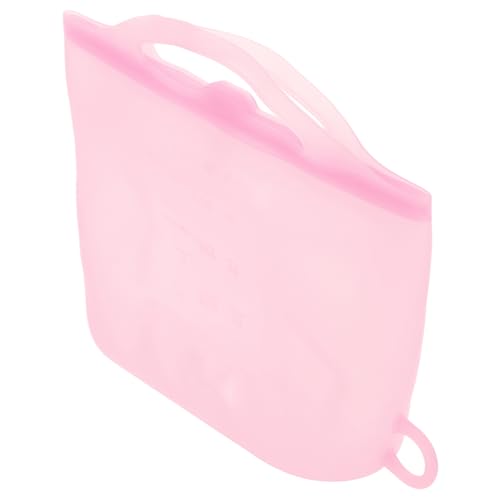 HIAKDOFT 食品保存バッグ 大容量シリコーン製蒸気袋 漏れ防止密封 冷凍対応 再利用可能 電子レンジ加熱可能 ベビー哺乳瓶用適合