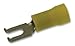 TE CONNECTIVITY/AMP 8-324581-2 Terminal, Spade/Fork, 6, Crimp, Yellow