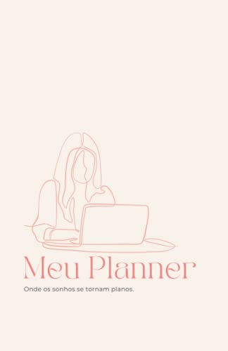 Planner Semanal Rosa com frases inspiradoras para cada semana em português | 120 Páginas, leve e perfeito para levar com você para todos os lugares | ... Planner - Onde os sonhos se tornam planos.