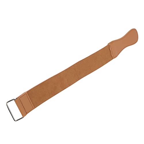 Professional Razor Strop For Men Barber, Synthetic Leather Convenient Professional Straight Sharpening Strap #TOP4