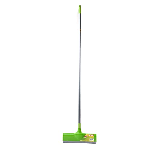 Scotch-Brite As350-Es Floor Squeegee 15.6In/40 Cm + Stick. All-Purpose Squeegee Multi-Function Mop Floor Wiper Rubber For Bathroom Household Cleaning Tool. 1 Set/Pack