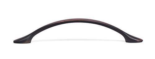 Birdrock Home Decorative Oval Handle Pull - Oil Rubbed Bronze - 25 Pack - 5 Inch Kitchen Cupboard Furniture Cabinet Hardware Drawer Dresser Pull #TOP1