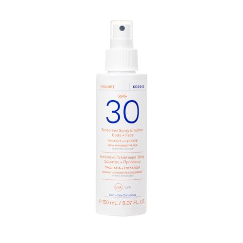 KORRES Yoghurt Sunscreen Spray SPF30, 150ml
