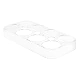 Gatuida Eieraufbewahrungsbox Kühlschrank für 10 Eier Leichte Transparente Kunststoffbox mit Einfachem Zugriff und Reinigung für Küchengebrauch