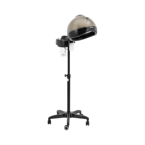 Physa Casque Cheveux sur Pied 750 W avec Minuterie 0,75 L - Coiffure Hair Steamer à Vapeur