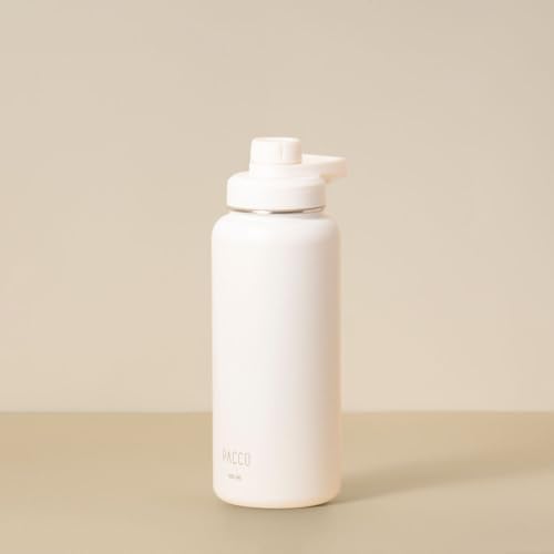 PACCO Garrafa Térmica Hydra V2 950ml Aço 18/8 Até 24h gelada ou a...