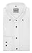 Produktbild OLYMP Herren Oberhemd Luxor Comfort Fit | Langarm 64 cm | Uni Weiß | Button-Down-Kragen | Gr. 43