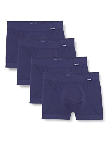 Pompea Costa Boxer Aderenti, Uomo, 4, Blu (New Navy 0649), Medium (Taglia Produttore:S/M)
