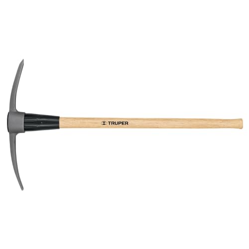 Truper 5 lb herramienta excavación con mango de madera 36 pulg