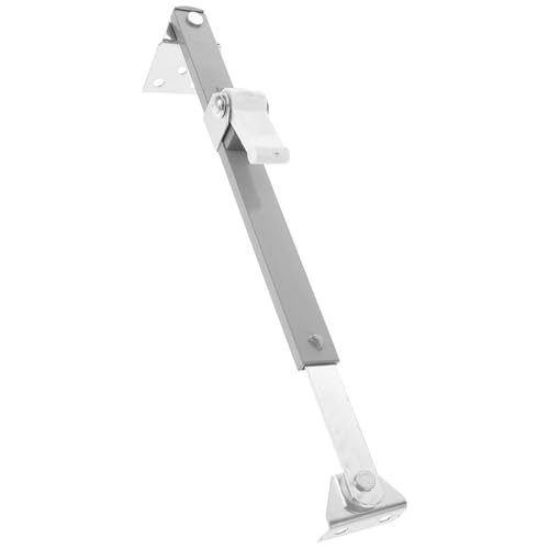 Alipis Limitador de Ventana Abatible de Acero Inoxidable Ajustable Herraje Antivuelco para TV Soporte de Seguridad para Ventanas y Puertas Bisagra Telescópica Resistente y Antillamas