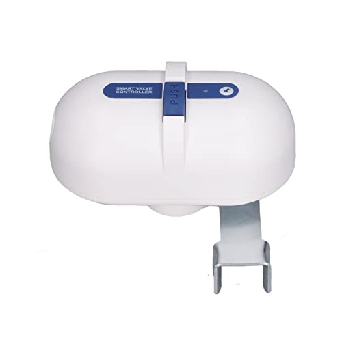 EMUKOEP Válvula de Agua Inteligente WiFi Gaspipeline Válvula de Cierre Automático Control de la de Control Remoto Controlado por Tiempo para EU 100-240 V